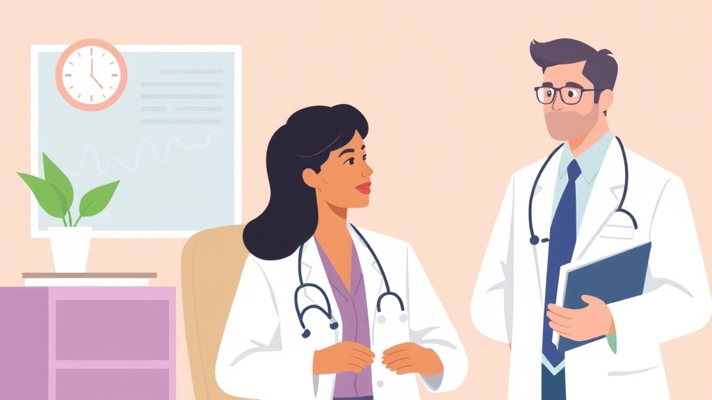 A professional illustration depicting medical Expert at Your SSDI Hearing: What to Expect