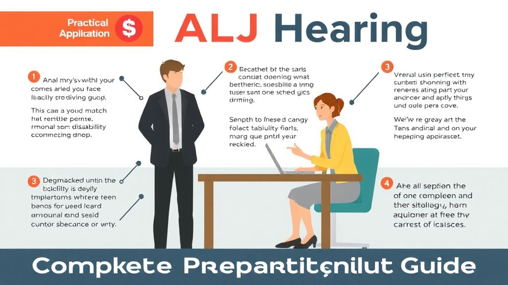 Practical checklist visual for SSDI ALJ Hearing: Complete Preparation Guide