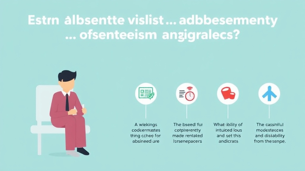 Step-by-step visual guide for implementing using Absenteeism Arguments in SSDI Appeals