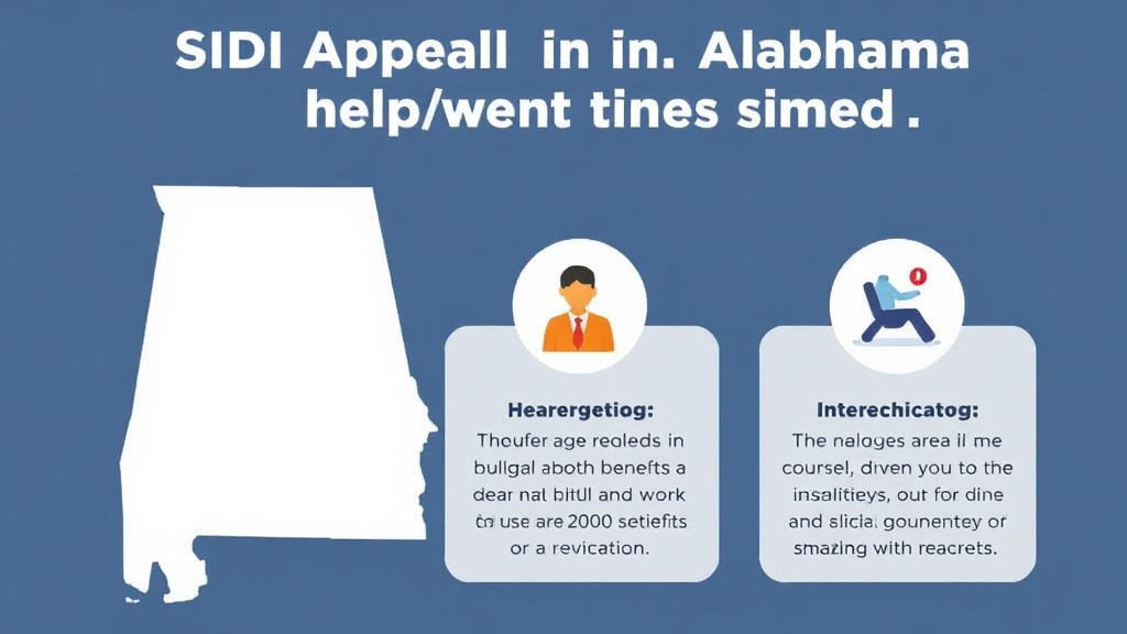 Step-by-step visual guide for implementing SSDI Appeal in Alabama: Hearing Offices, Wait Times, and Tips