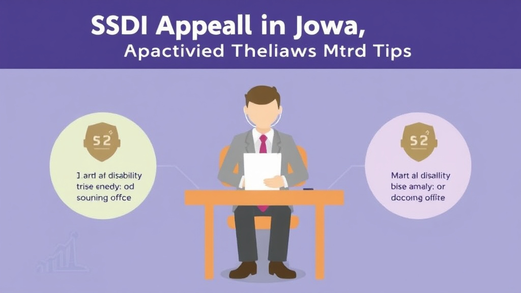Hands-on guide visualization for SSDI Appeal in Iowa: Hearing Offices, Wait Times, and Tips