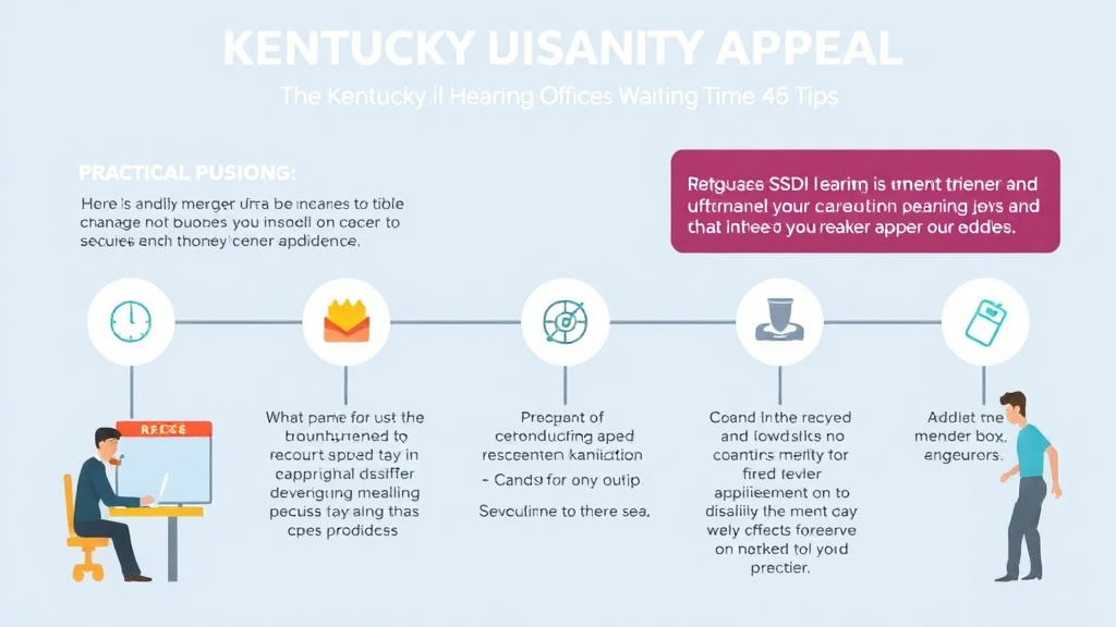 Real-world application diagram for SSDI Appeal in Kentucky: Hearing Offices, Wait Times, and Tips