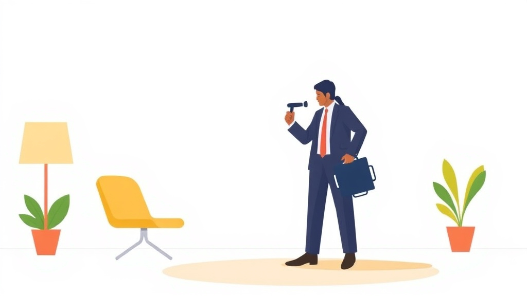 A professional illustration depicting SSDI Appeal in Mississippi: Hearing Offices, Wait Times, and Tips