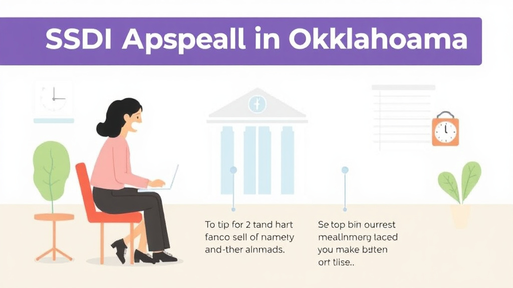 Real-world application diagram for SSDI Appeal in Oklahoma: Hearing Offices, Wait Times, and Tips