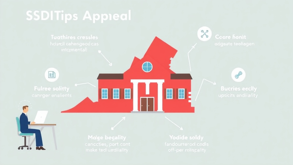 Action-oriented illustration showing how to apply SSDI Appeal in Virginia: Hearing Offices, Wait Times, and Tips