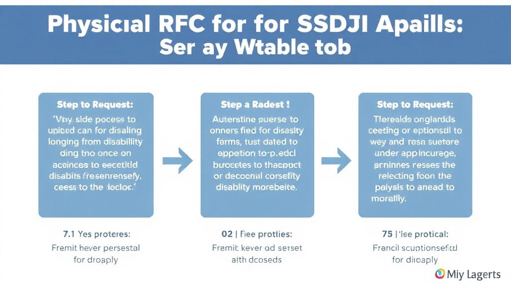 Implementation roadmap for physical RFC for SSDI Appeals: What to Request with actionable steps