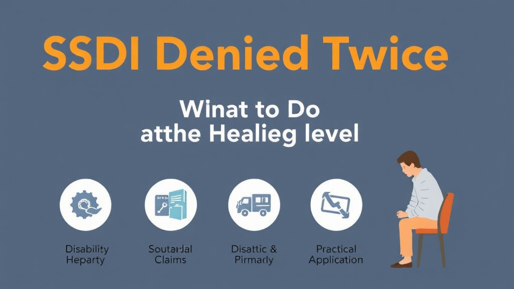 Implementation roadmap for SSDI Denied Twice: What to Do at the Hearing Level with actionable steps