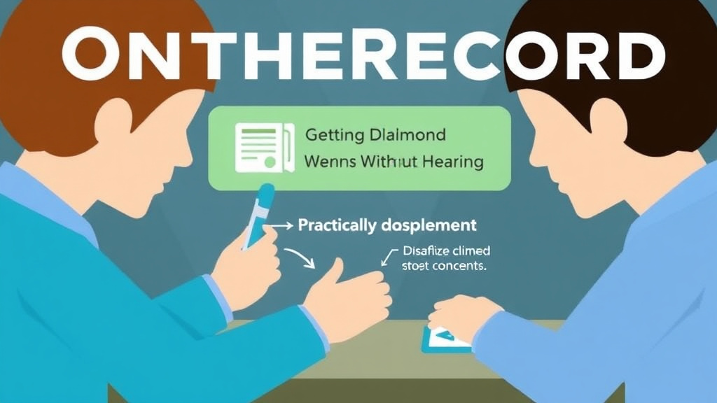 Step-by-step visual guide for implementing on-the-Record (OTR) Decision: Getting Approved Without a Hearing