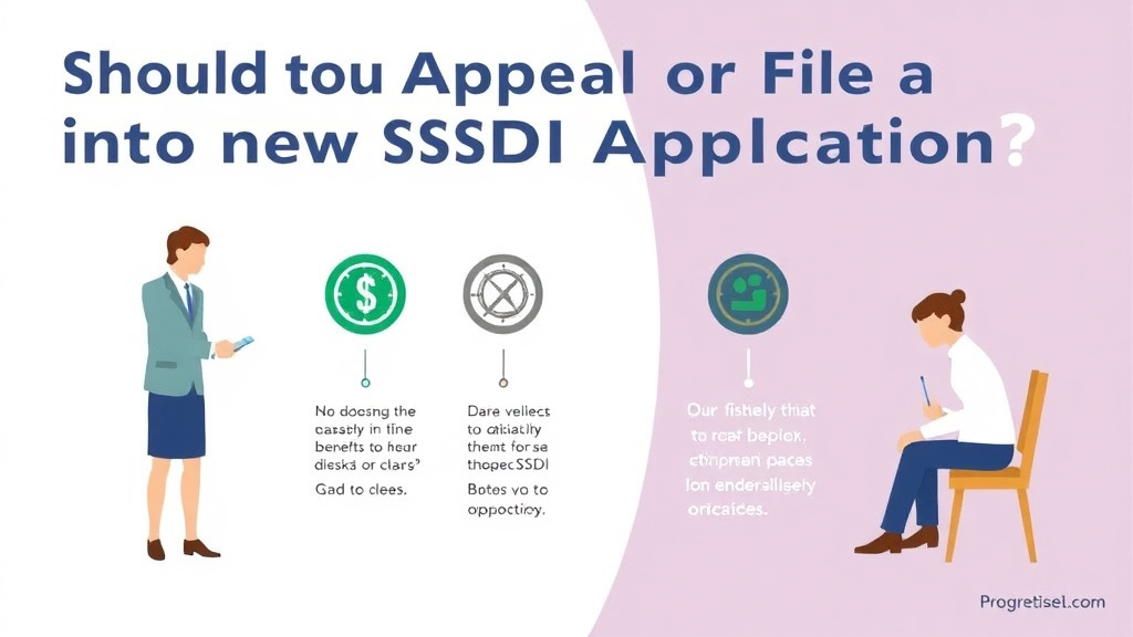 Step-by-step visual guide for implementing should You Appeal or File a New SSDI Application?