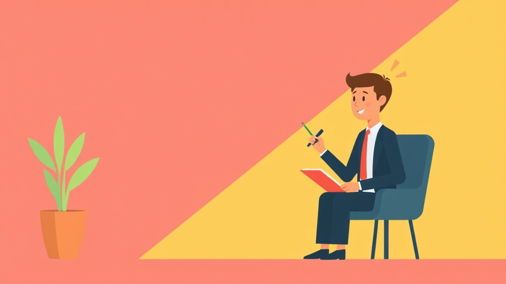 A professional illustration depicting choosing a Representative for Your SSDI Hearing