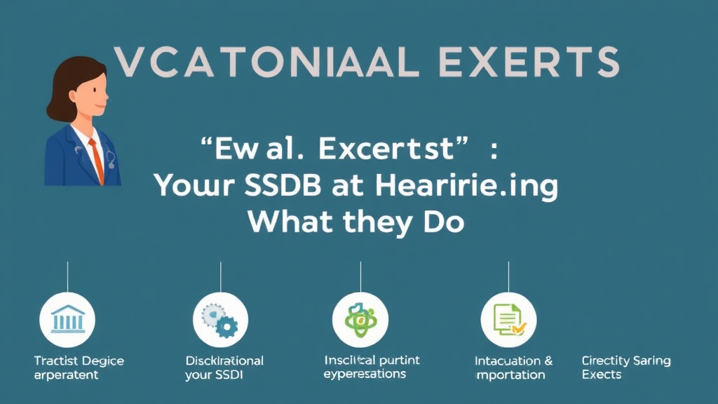 Practical workflow diagram for vocational Expert at Your SSDI Hearing: What They Do