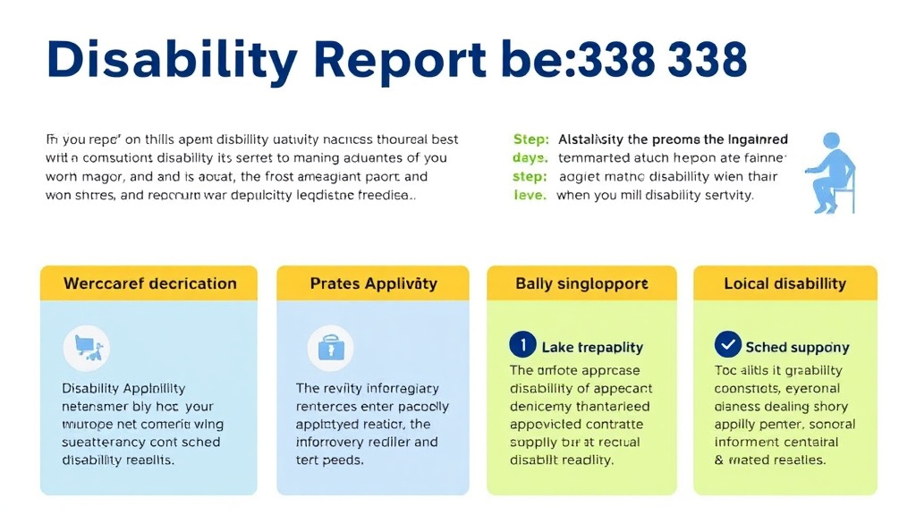 Implementation roadmap for disability Report (SSA-3368): Condition Descriptions That Get Approved with actionable steps