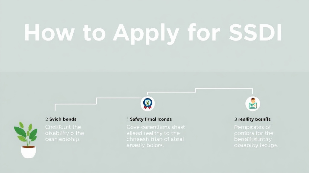 Practical checklist visual for apply for SSDI: Complete Step-by-Step Guide