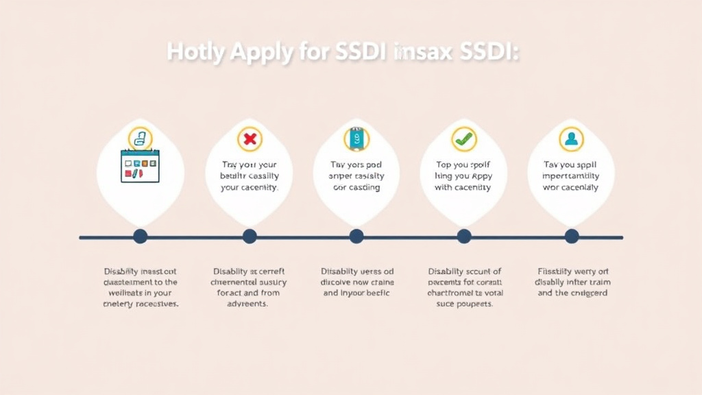 Practical workflow diagram for apply for SSDI in Arkansas: Offices, Timelines, and Tips