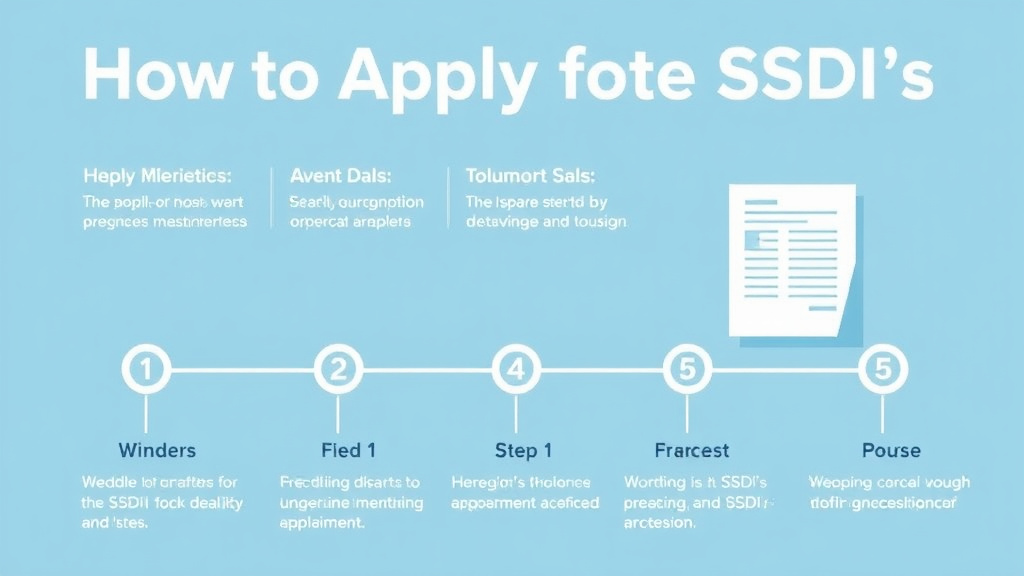 Practical workflow diagram for apply for SSDI in Connecticut: Offices, Timelines, and Tips