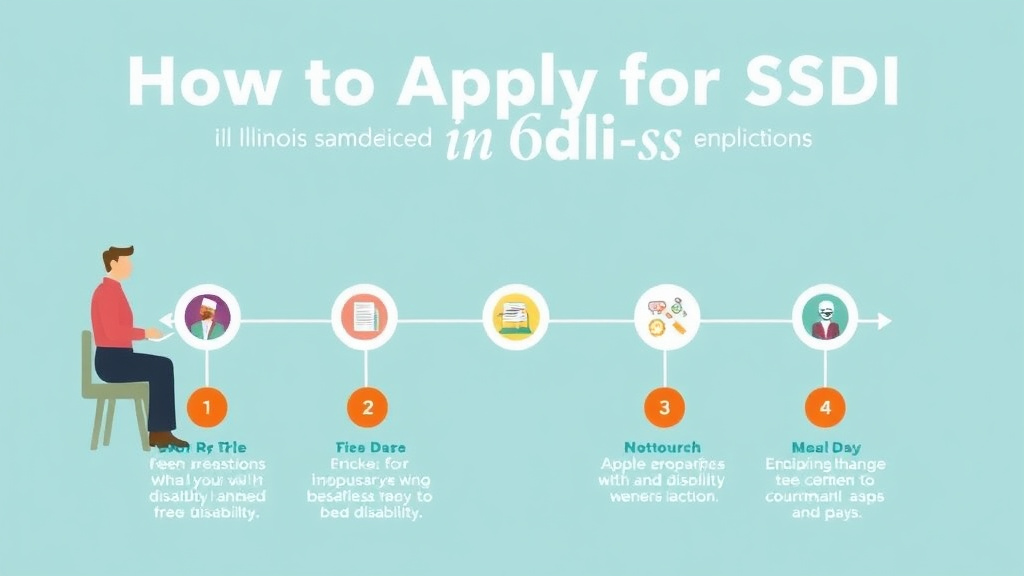 Step-by-step visual guide for implementing apply for SSDI in Illinois: Offices, Timelines, and Tips