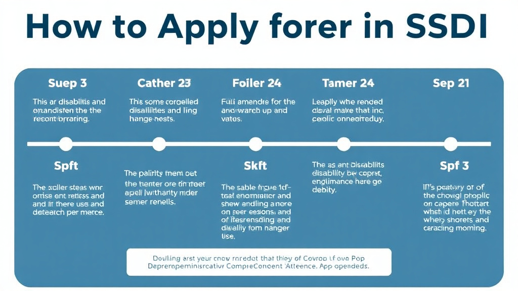 Practical checklist visual for apply for SSDI in Indiana: Offices, Timelines, and Tips