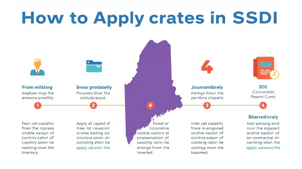 Hands-on guide visualization for apply for SSDI in Maine: Offices, Timelines, and Tips