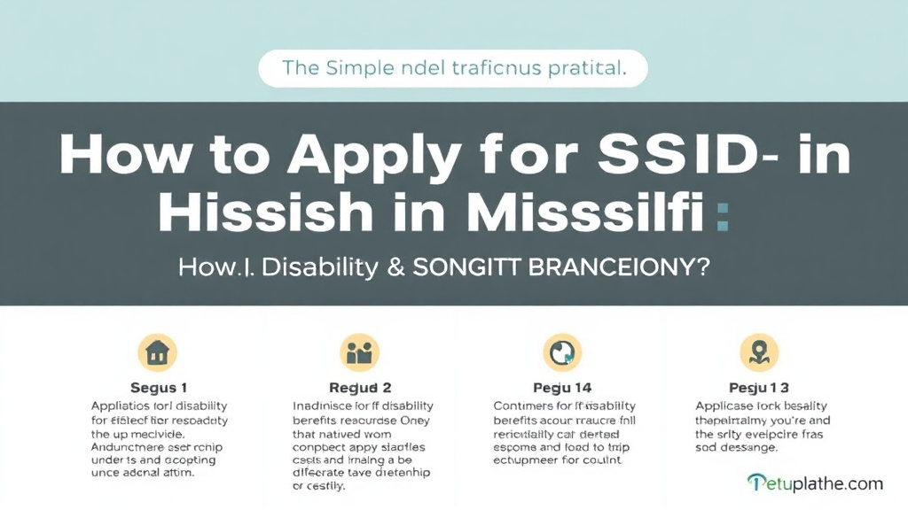 Implementation roadmap for apply for SSDI in Mississippi: Offices, Timelines, and Tips with actionable steps