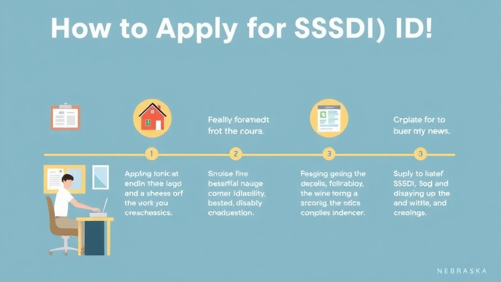 Step-by-step visual guide for implementing apply for SSDI in Nebraska: Offices, Timelines, and Tips