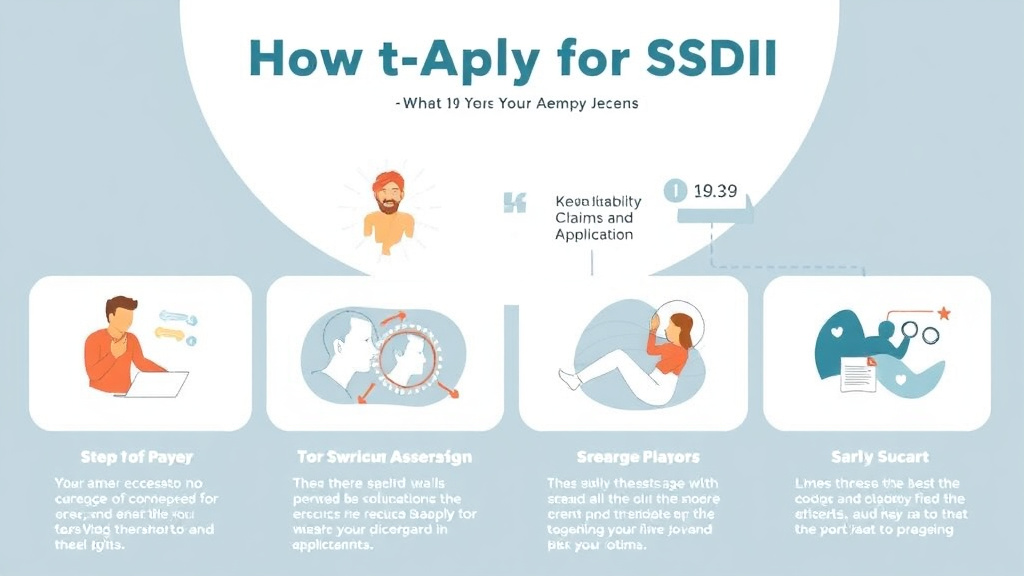 Process flow illustration for putting apply for SSDI in New Jersey: Offices, Timelines, and Tips into action