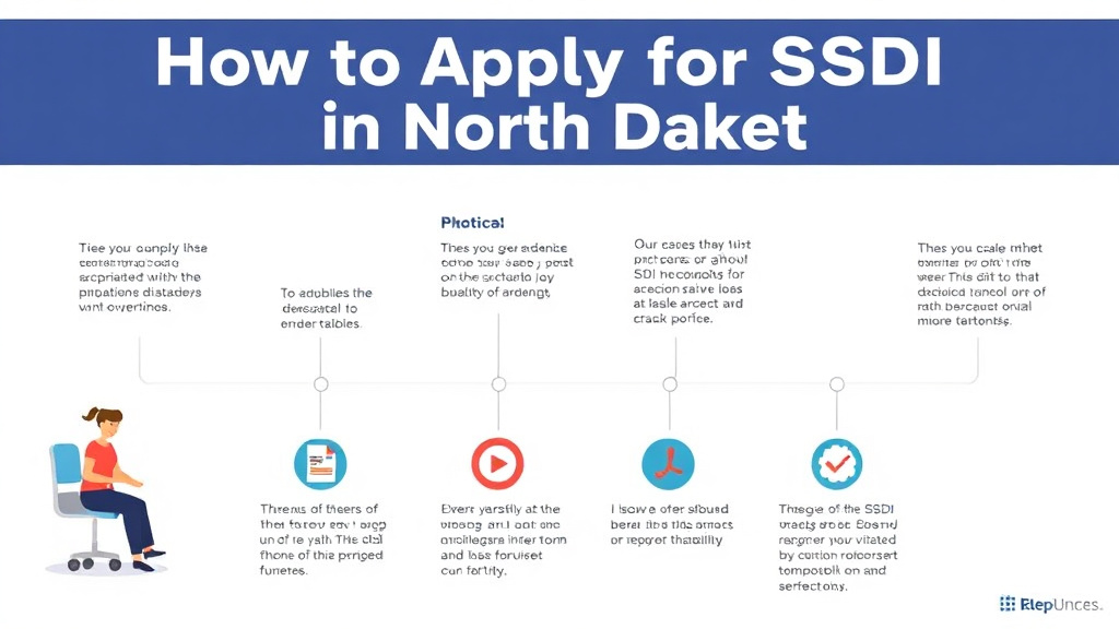 Step-by-step visual guide for implementing apply for SSDI in North Dakota: Offices, Timelines, and Tips