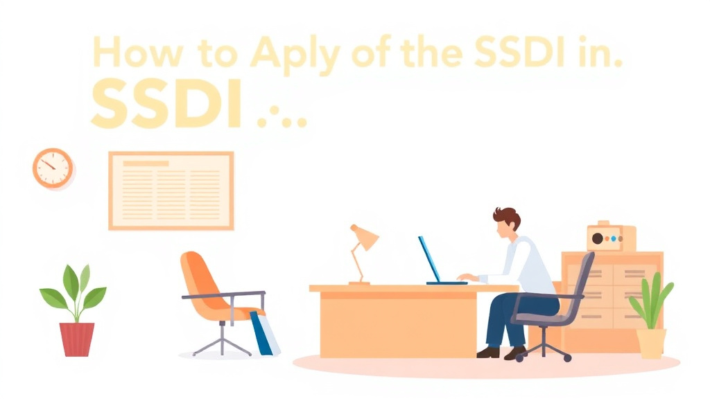 An informative visual explaining apply for SSDI in Oklahoma: Offices, Timelines, and Tips for beginners and professionals
