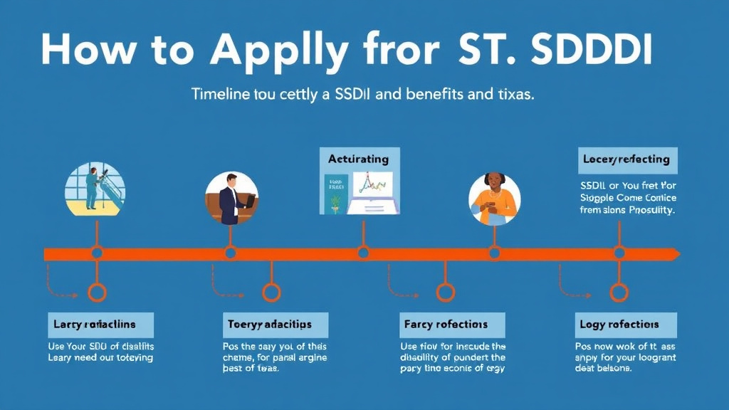 Hands-on guide visualization for apply for SSDI in Texas: Offices, Timelines, and Tips