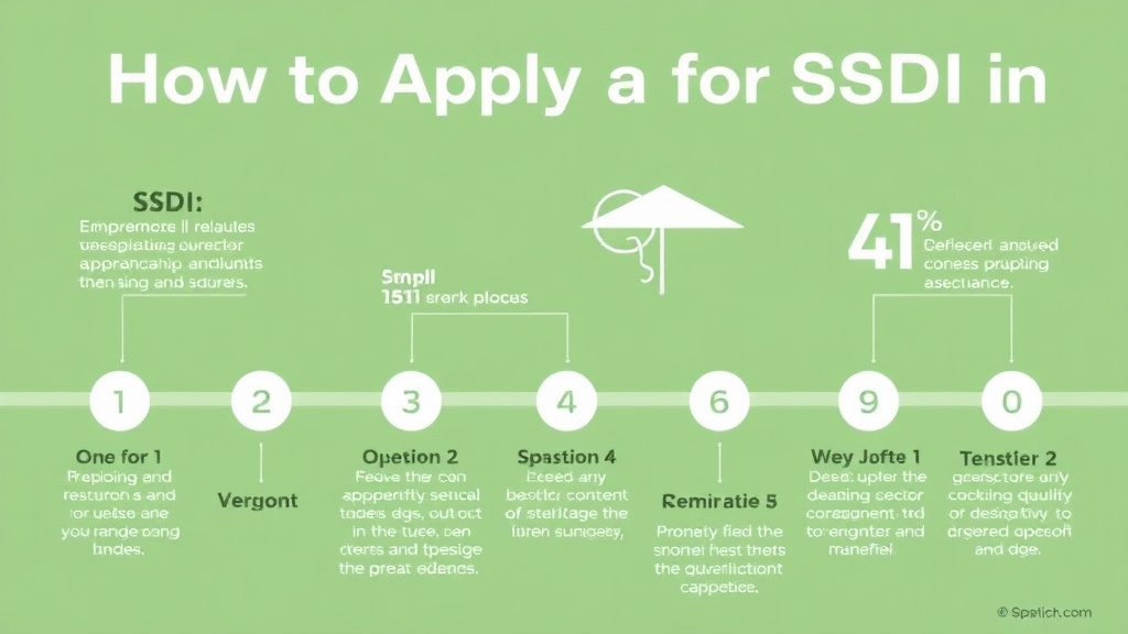 Real-world application diagram for apply for SSDI in Vermont: Offices, Timelines, and Tips