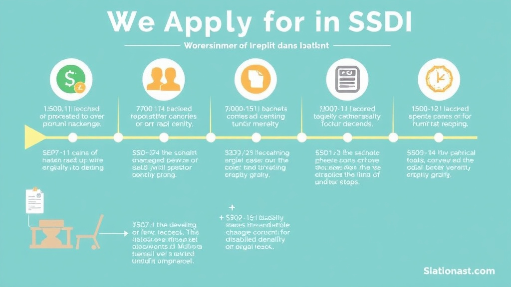 Practical checklist visual for apply for SSDI in Wisconsin: Offices, Timelines, and Tips