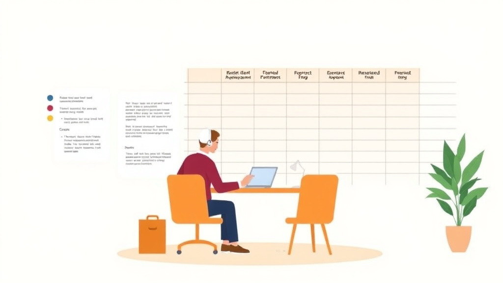Illustration breaking down the fundamentals of adult Function Report (SSA-3373): Detailed Section-by-Section Guide