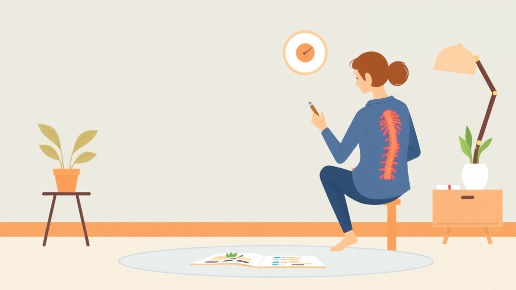 Educational graphic covering the essentials of apply for SSDI with Back Pain: Application Tips