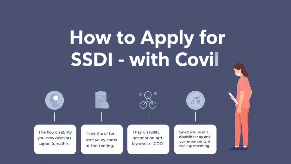 Practical checklist visual for apply for SSDI with COPD: Application Tips