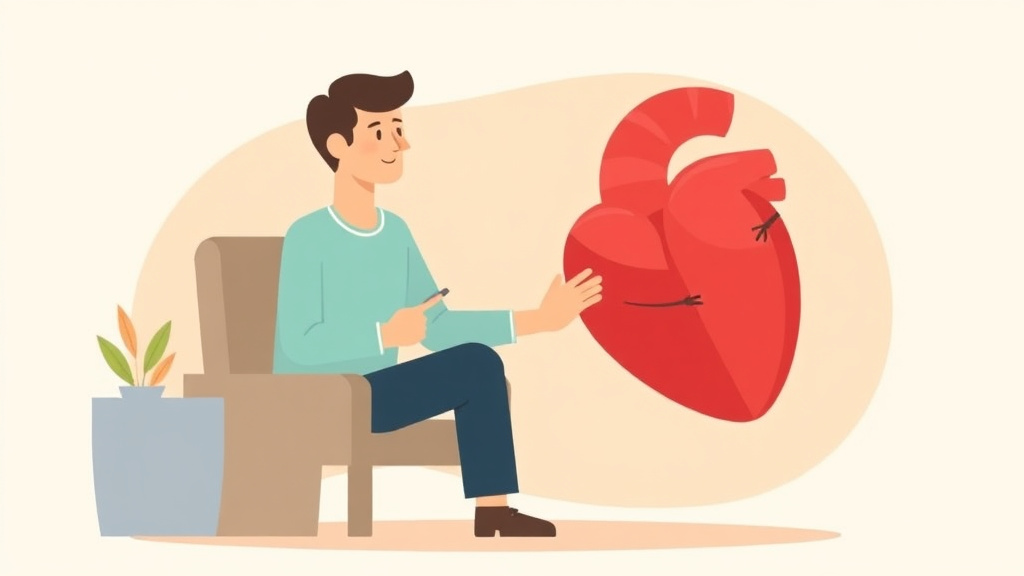 Clear illustration of apply for SSDI with Heart Failure with supporting details