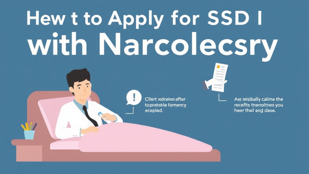 Implementation roadmap for apply for SSDI with Narcolepsy with actionable steps