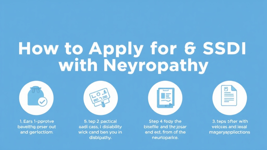 Hands-on guide visualization for apply for SSDI with Neuropathy: Application Tips
