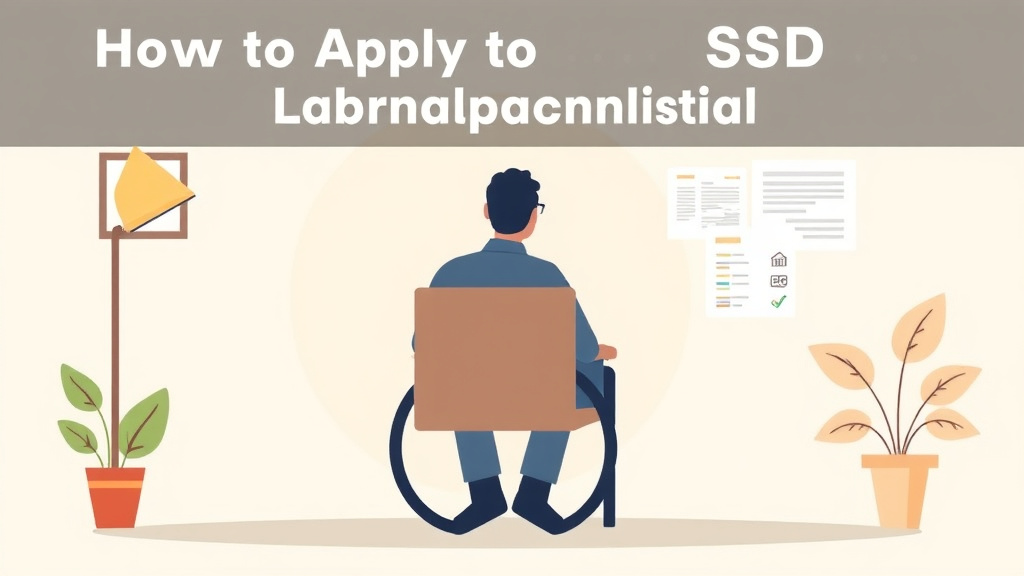 Educational graphic covering the essentials of apply for SSDI with Military PTSD: Application Tips