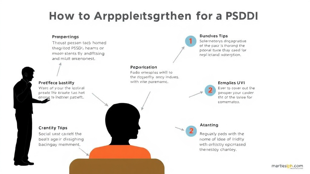Process flow illustration for putting apply for SSDI with Military PTSD: Application Tips into action