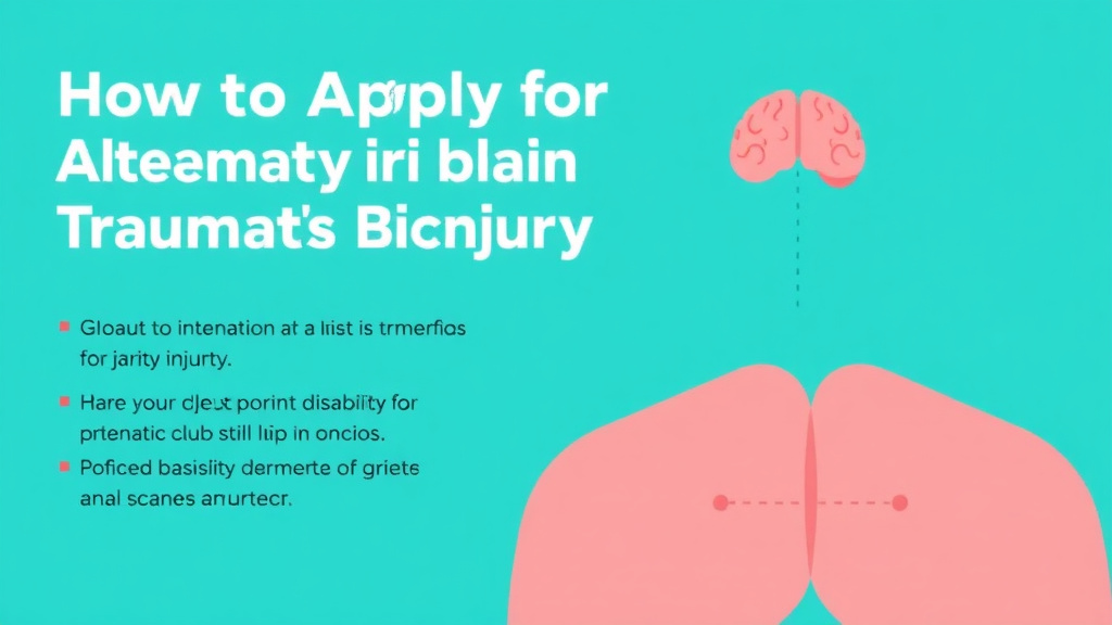 Step-by-step visual guide for implementing apply for SSDI After Traumatic Brain Injury