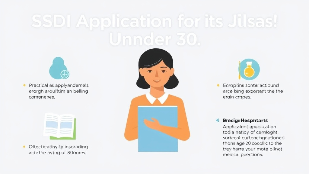 Practical checklist visual for SSDI Application for Adults Under 30: Special Considerations