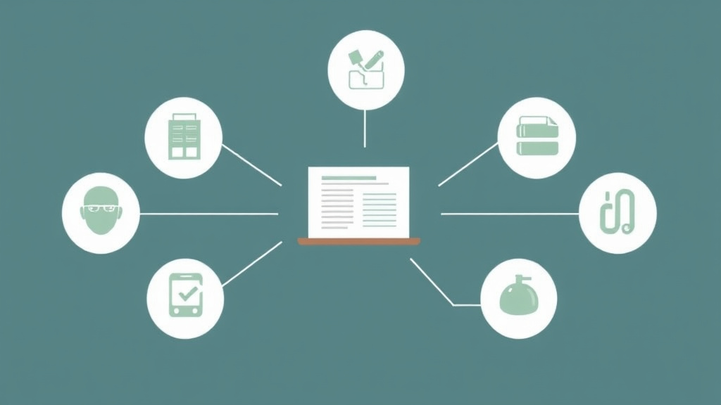 Process flow illustration for putting mental Health SSDI Application: Top 15 Tips into action