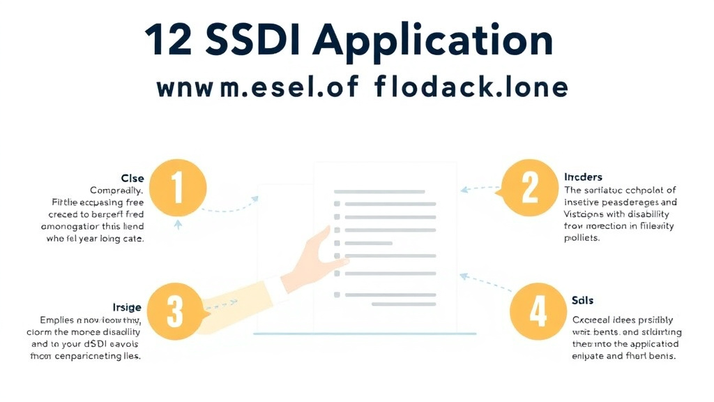 Hands-on guide visualization for 12 SSDI Application Mistakes That Lead to Denial