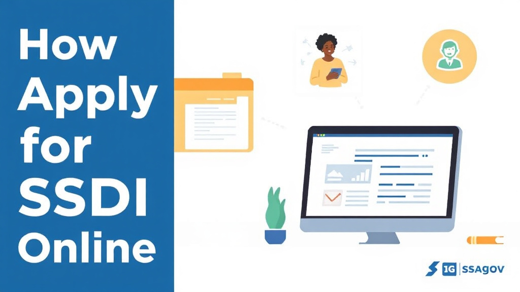 Real-world application diagram for apply for SSDI Online at SSA.gov