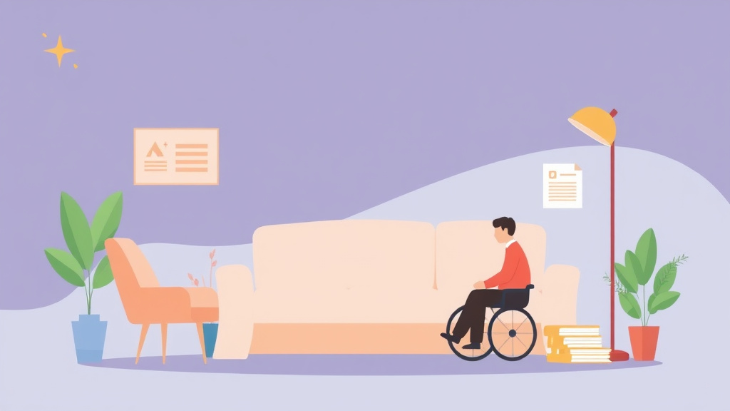 Illustration breaking down the fundamentals of disability Benefits in Illinois: State Programs Beyond SSDI