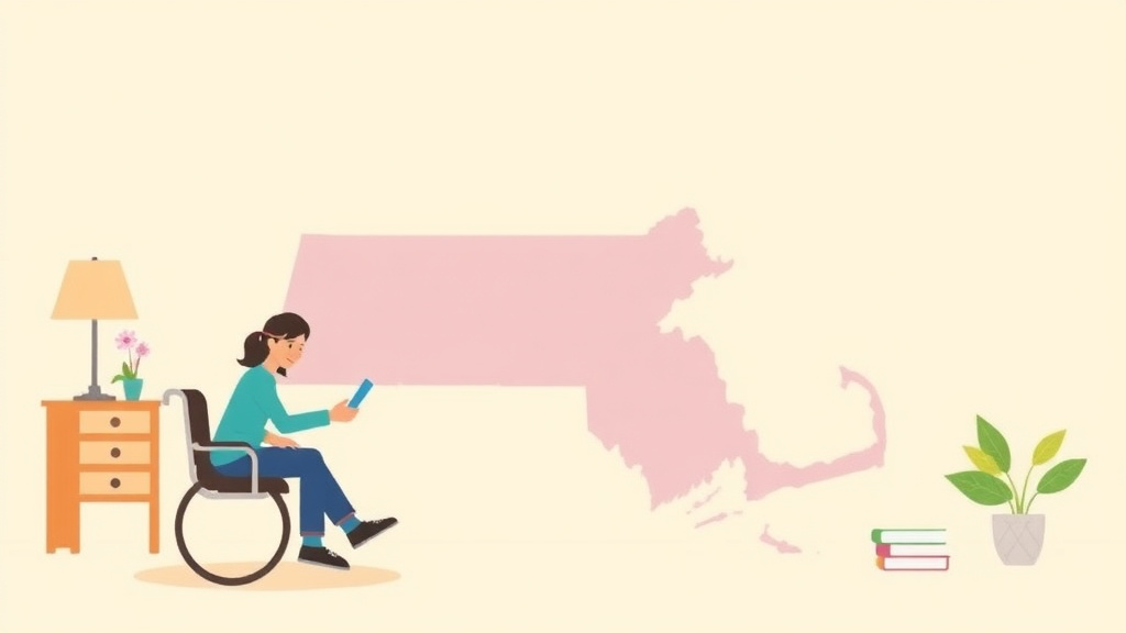 Clear illustration of disability Benefits in Massachusetts: State Programs Beyond SSDI with supporting details