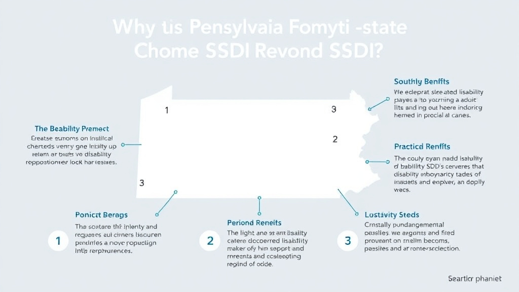 Practical workflow diagram for disability Benefits in Pennsylvania: State Programs Beyond SSDI