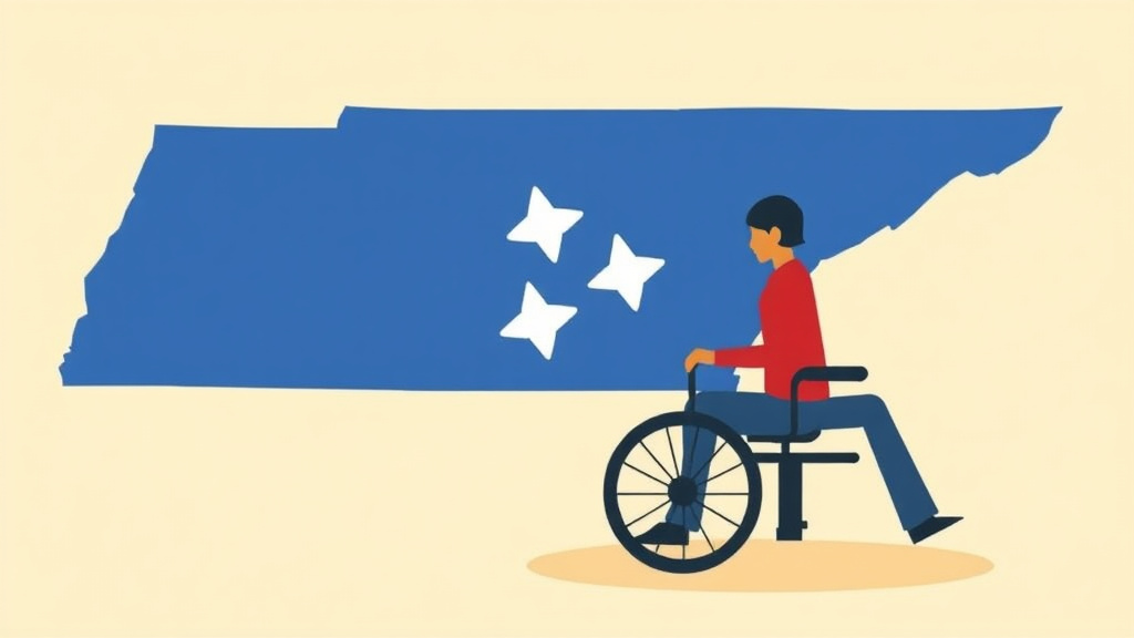 Detailed visual representation of disability Benefits in Tennessee: State Programs Beyond SSDI
