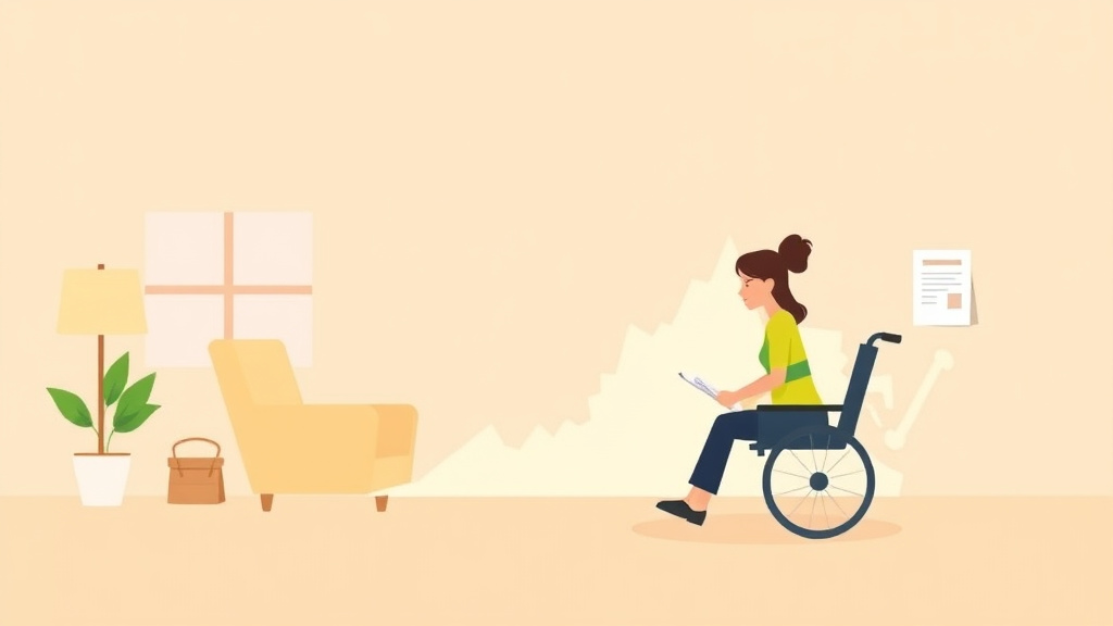 A professional illustration depicting disability Benefits in Virginia: State Programs Beyond SSDI