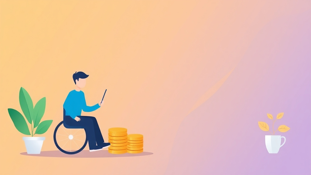 An informative visual explaining ABLE Accounts for SSDI/SSI Recipients: Tax-Free Savings for beginners and professionals