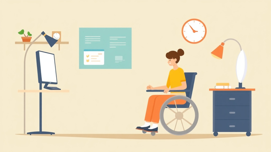 Clear illustration of adaptive Equipment and Assistive Technology for SSDI Recipients with supporting details